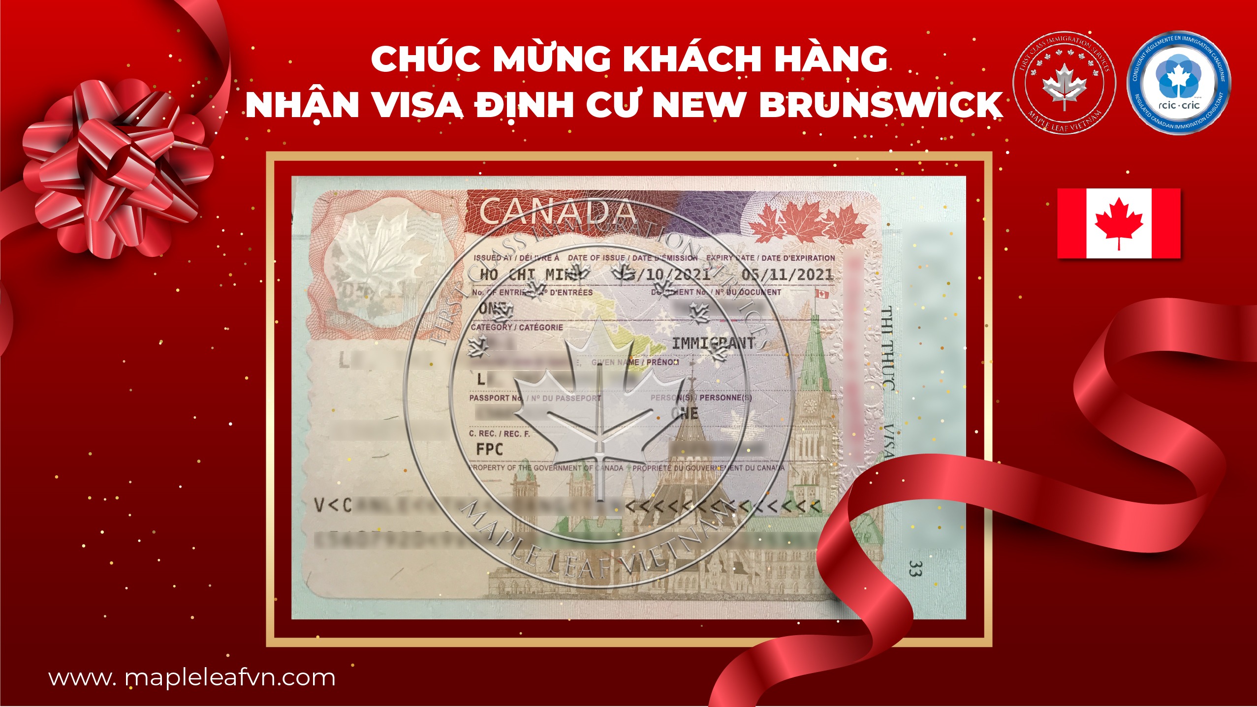 chuc-mung-khach-hang-nhan-visa-dinh-cu-new-brunswick