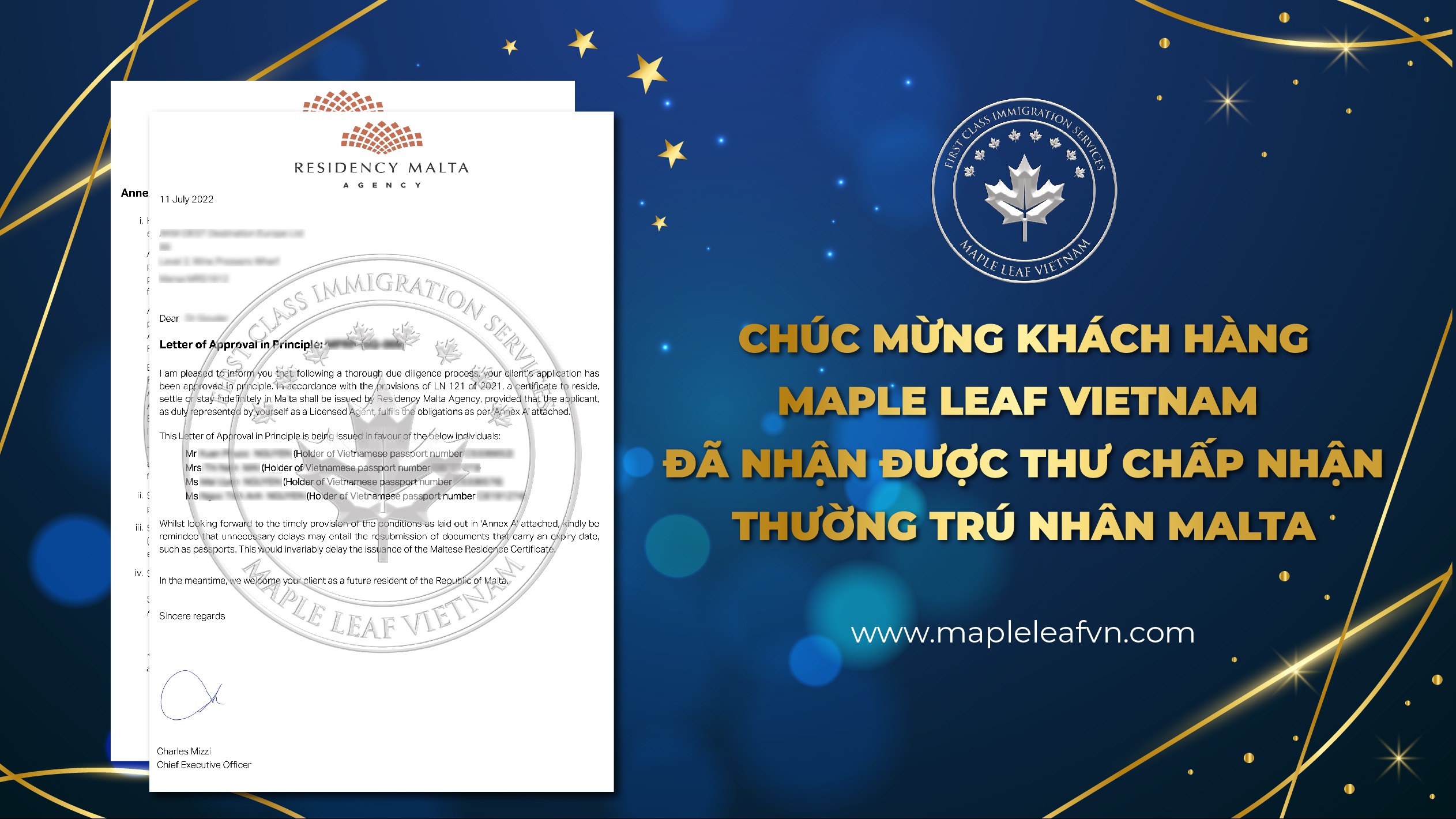 chuc-mung-khach-hang-maple-leaf-vietnam-da-nhan-duoc-thu-chap-nhan-thuong-tru-nhan-malta