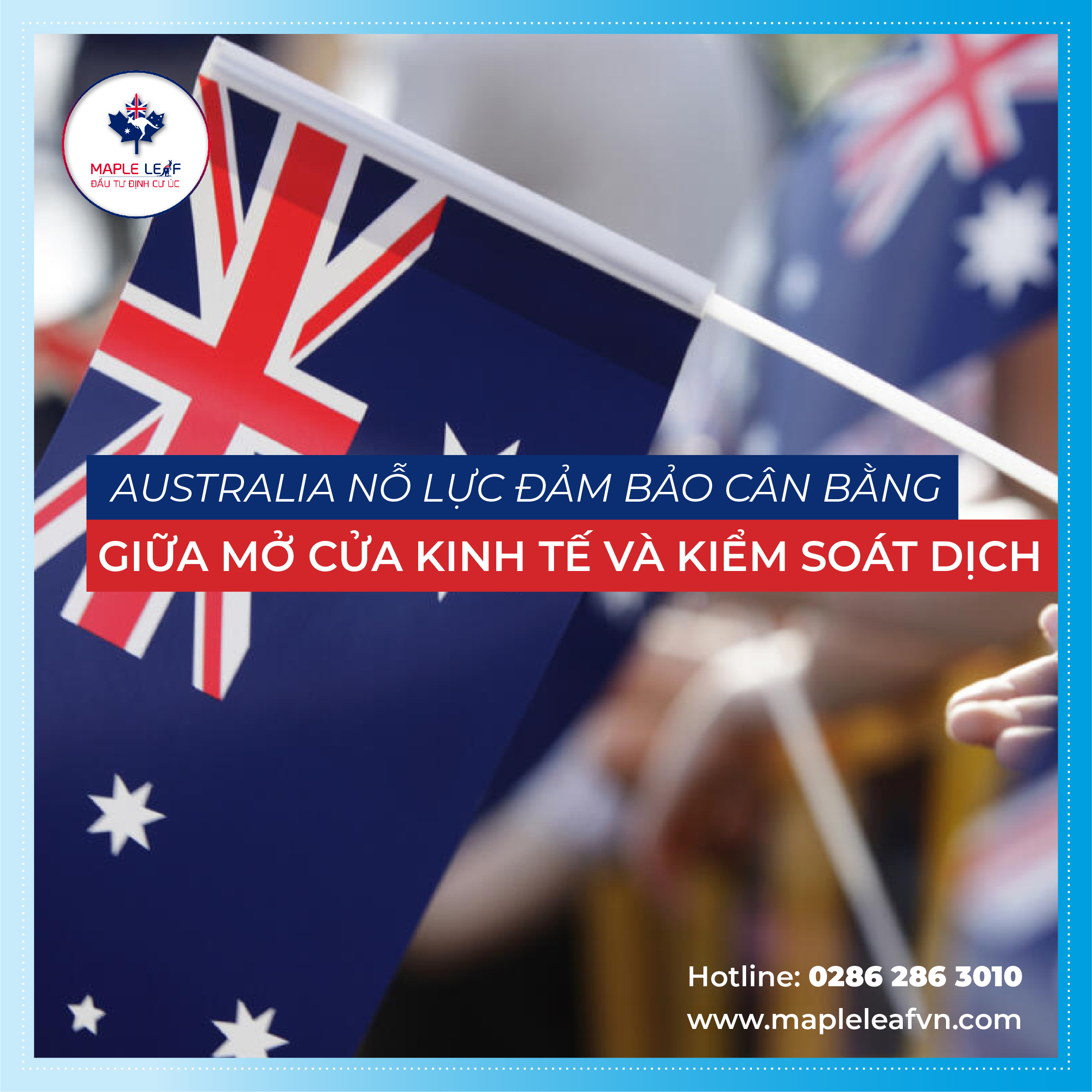 Australia nỗ lực đảm bảo cân bằng giữa mở cửa kinh tế và kiểm soát dịch - Maple Leaf Việt Nam