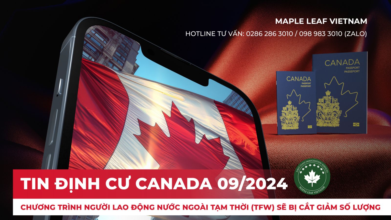 Chương trình người lao động nước ngoài tạm thời tại Canada bị cắt giảm số lượng