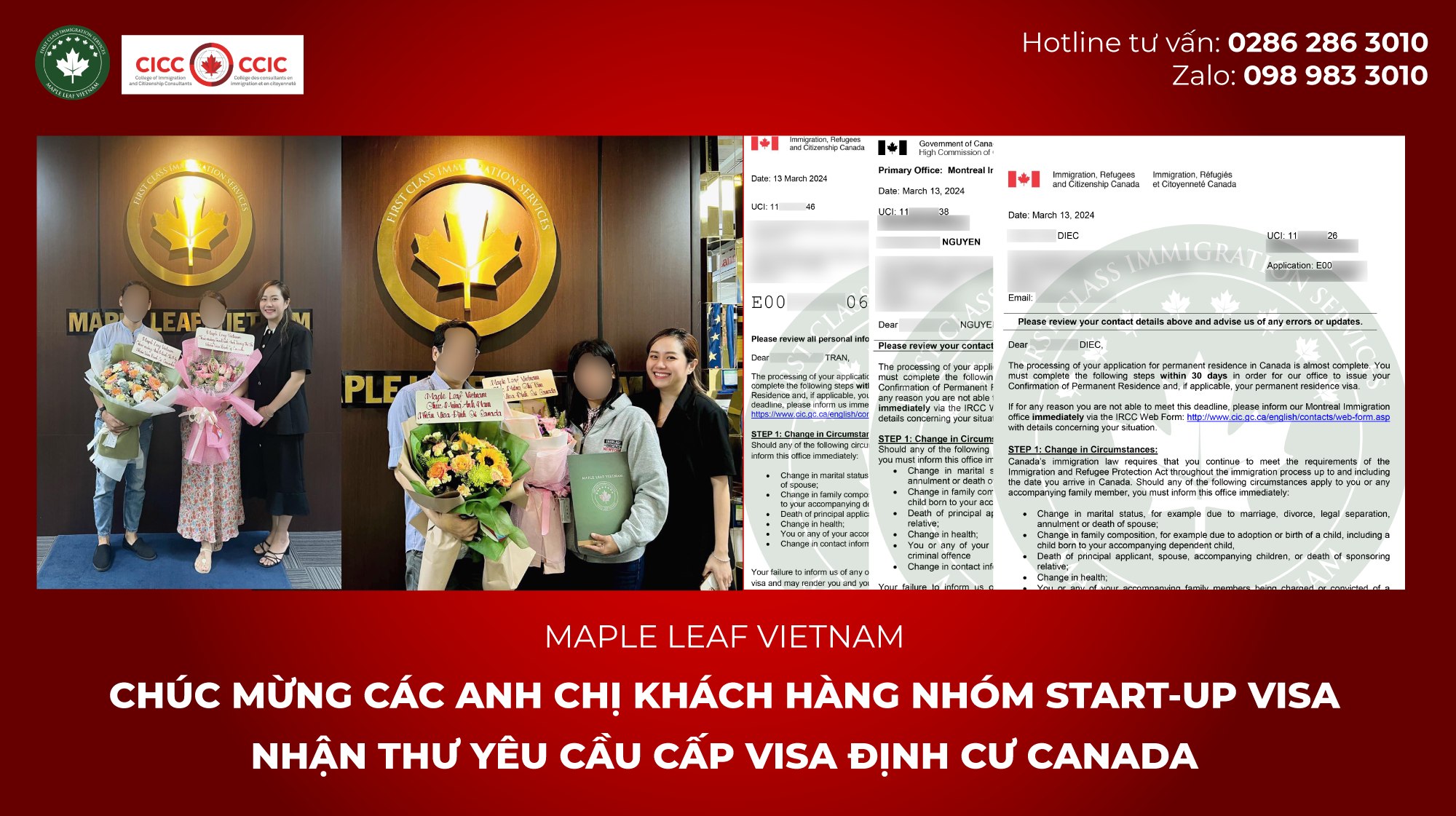 Maple Leaf Việt Nam chúc mừng dự án SUV ứng dụng công nghệ Big Data nhận thông báo dán visa