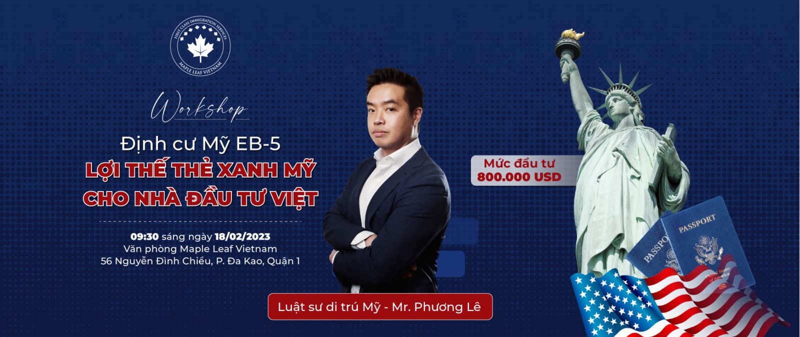 Lợi thế thẻ xanh Mỹ cho nhà đàu tư Việt - Maple Leaf Việt Nam