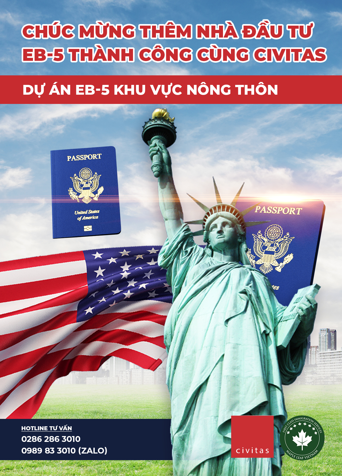Nhà đầu tư eb-5 nhận chấp thuận dự án civitas cùng maple leaf việt nam