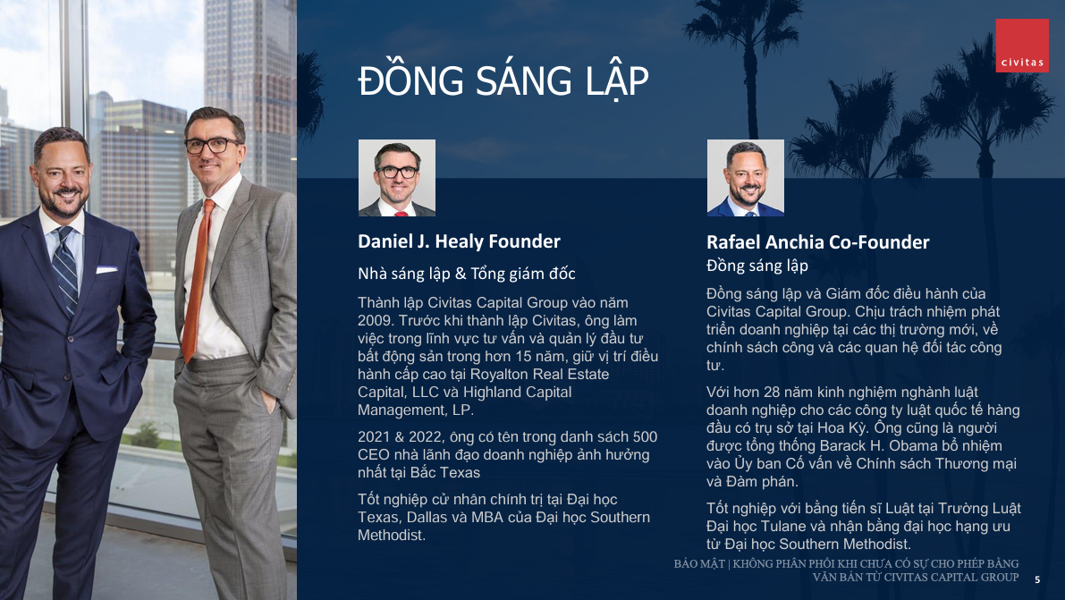 Nhà đồng sáng lập Civitas - Maple Leaf Việt Nam