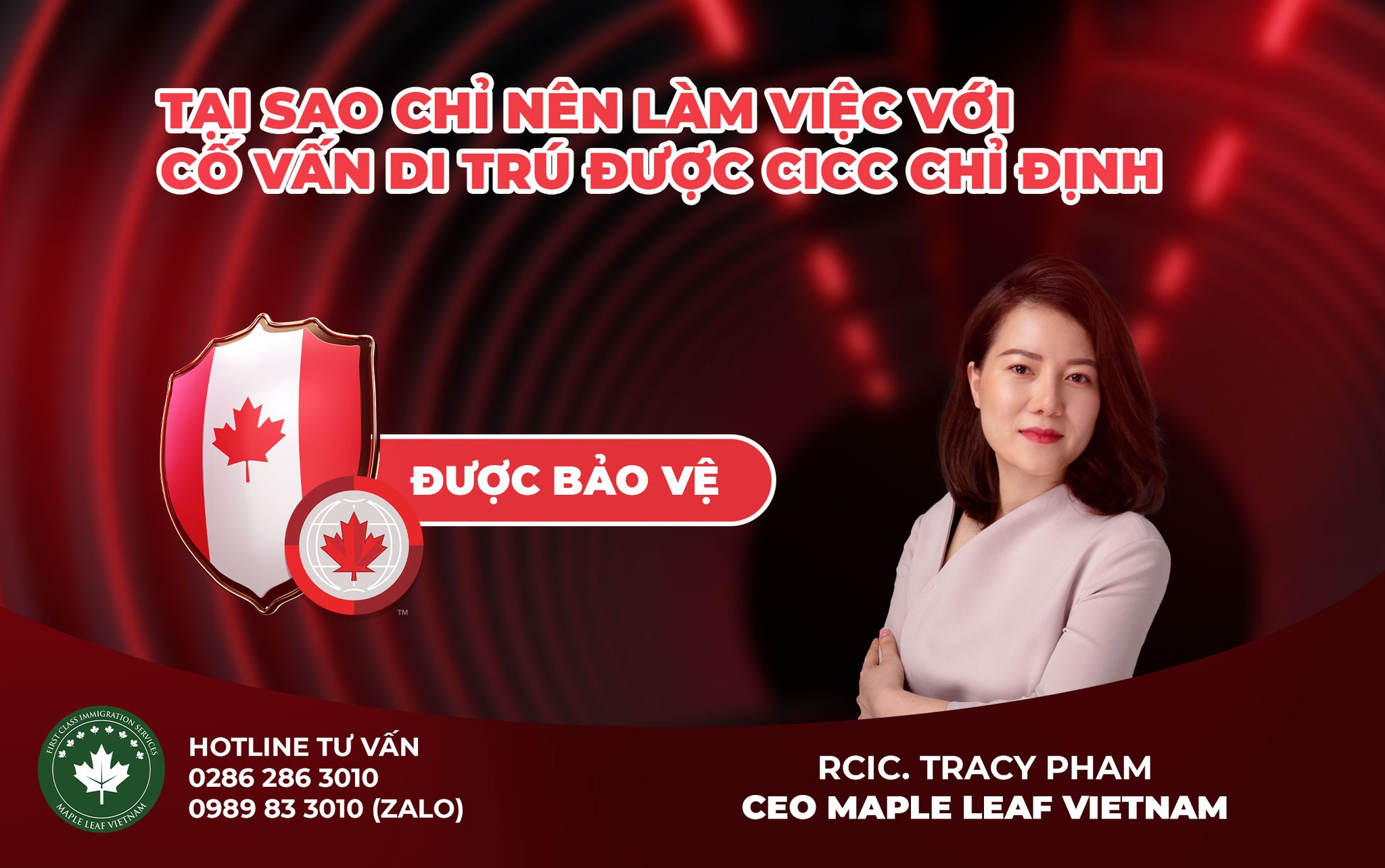 Tại sao chỉ nên làm việc với Cố vấn Di trú được CICC chỉ định - Maple Leaf Việt Nam