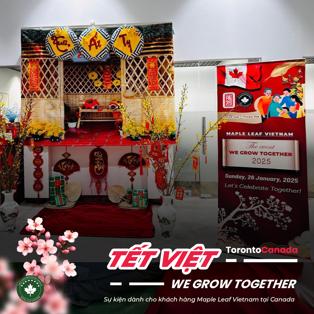 Sự kiện Tết Việt - We Grow Together cho khách hàng của Maple Leaf Việt Nam tại Canada