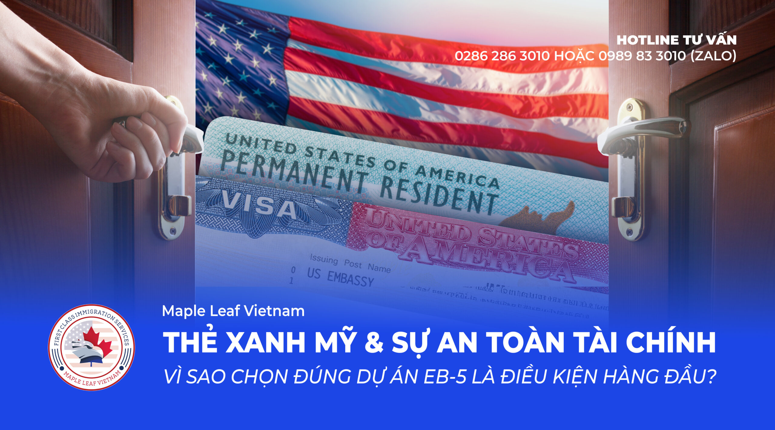 Thẻ xanh Mỹ và sự an toàn tài chính - Maple Leaf Việt Nam