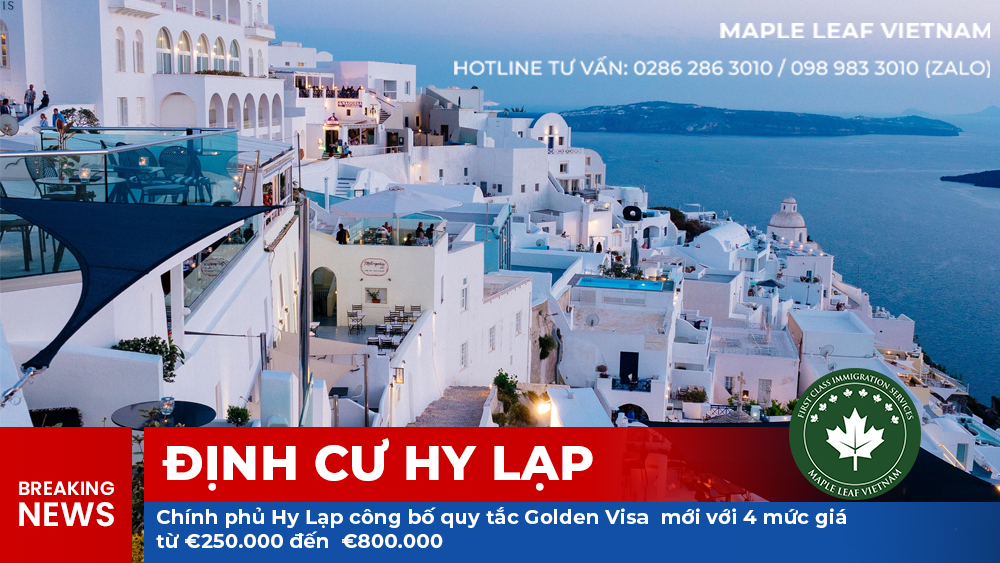 Tin tức định cư Hy Lạp - Maple Leaf Việt Nam