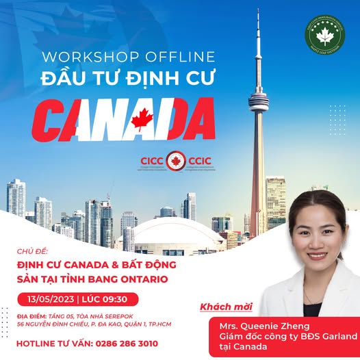 Workshop: Đầu tư định cư Canada & Bất động sản tại Ontario - Maple Leaf Việt Nam