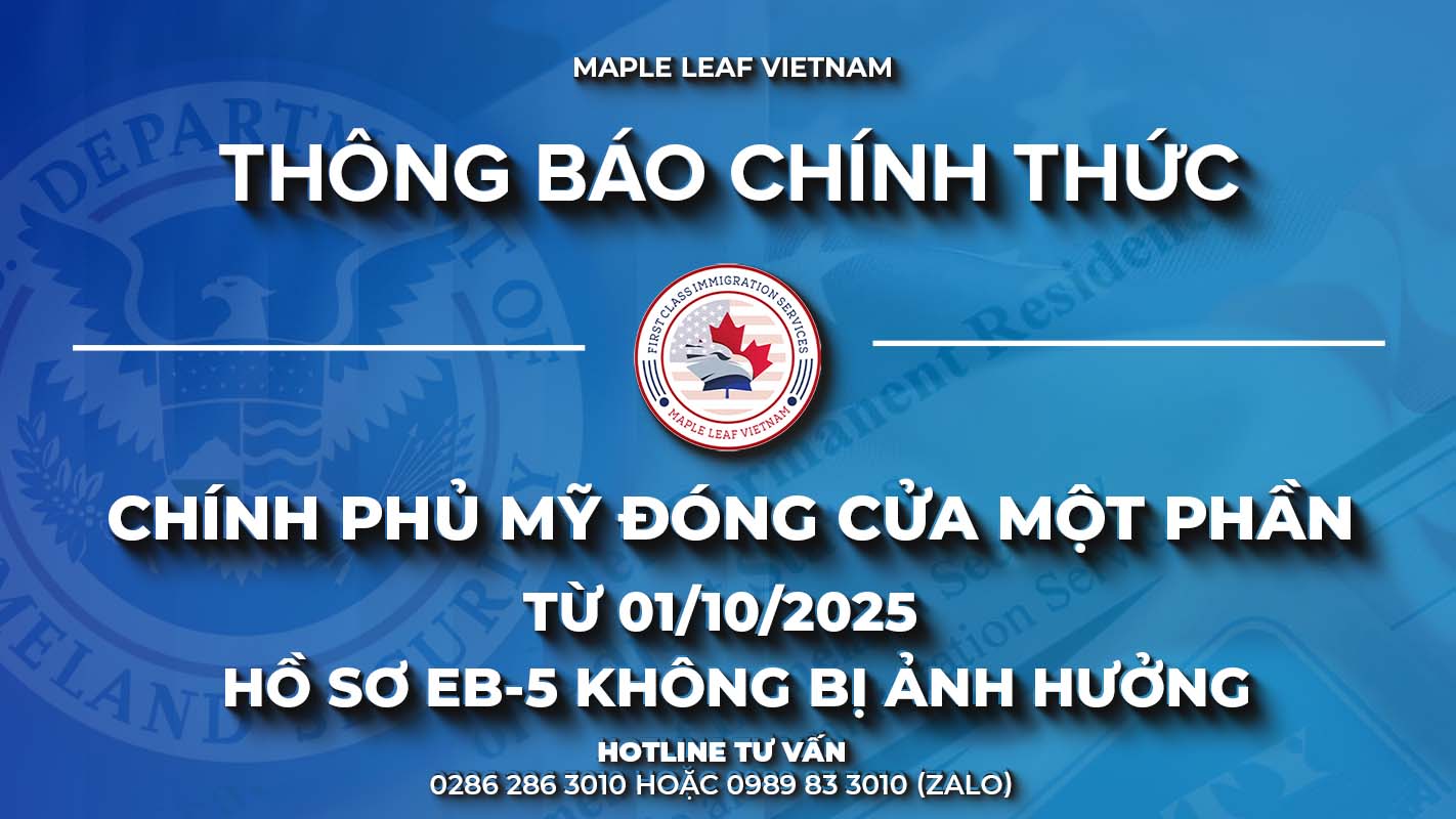 Chính phủ Mỹ đóng cửa một phần từ 1/10/2025