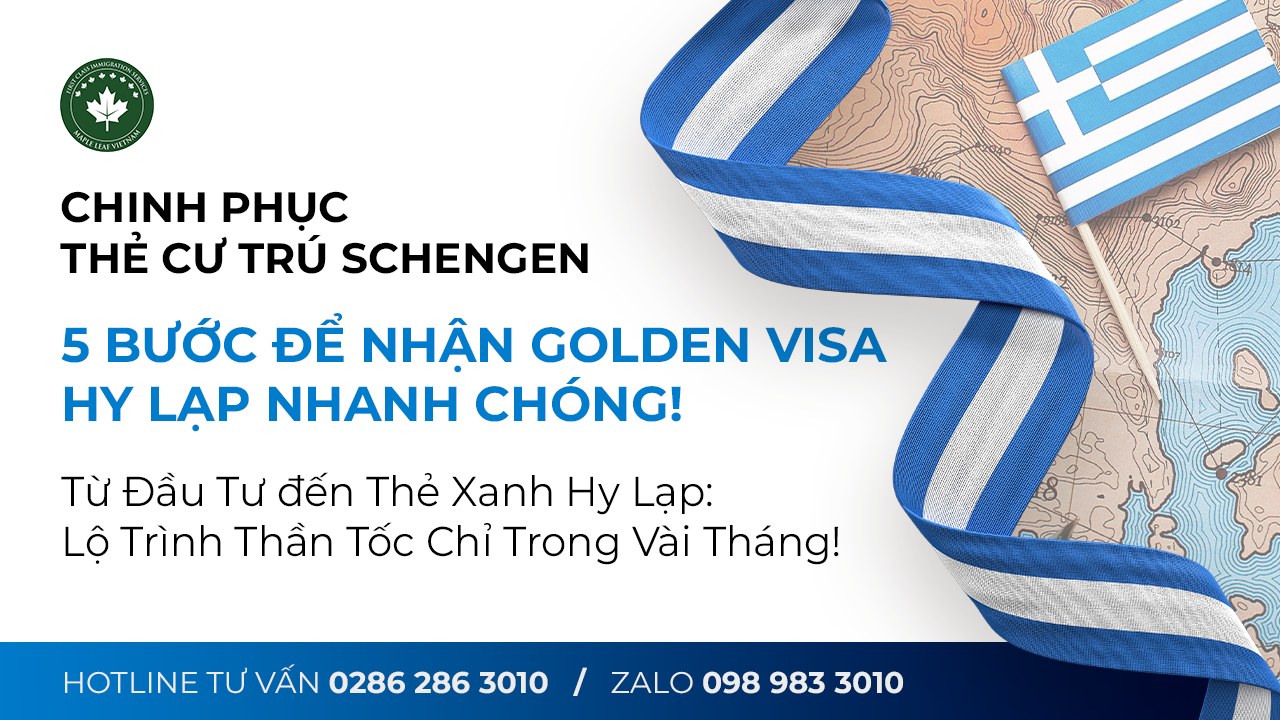 Golden Visa Hy Lạp: 5 Bước Sở Hữu Thẻ Cư Trú Châu Âu Nhanh Nhất