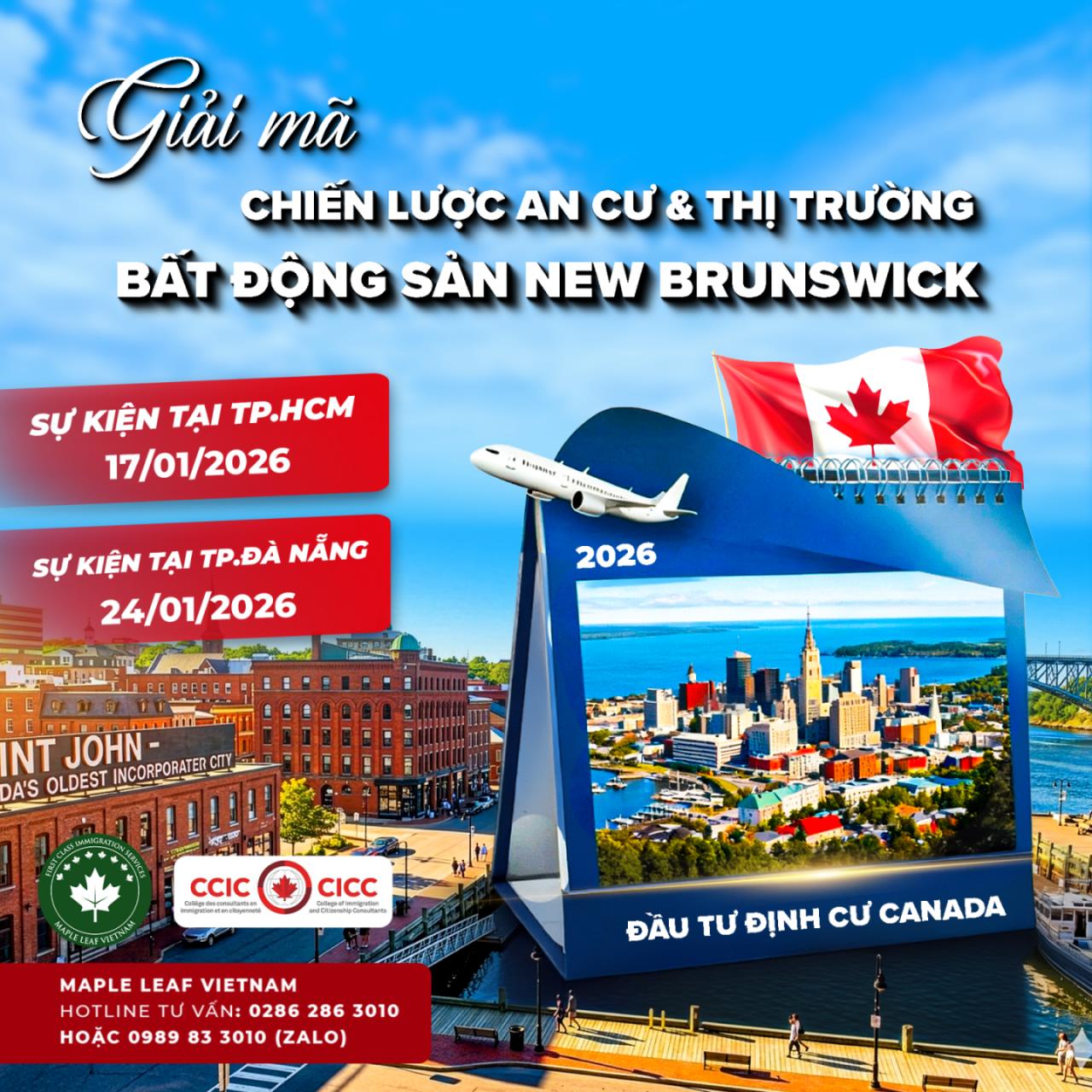 Giải Mã Chiến Lược An Cư & BĐS New Brunswick Cho Doanh Nhân Việt