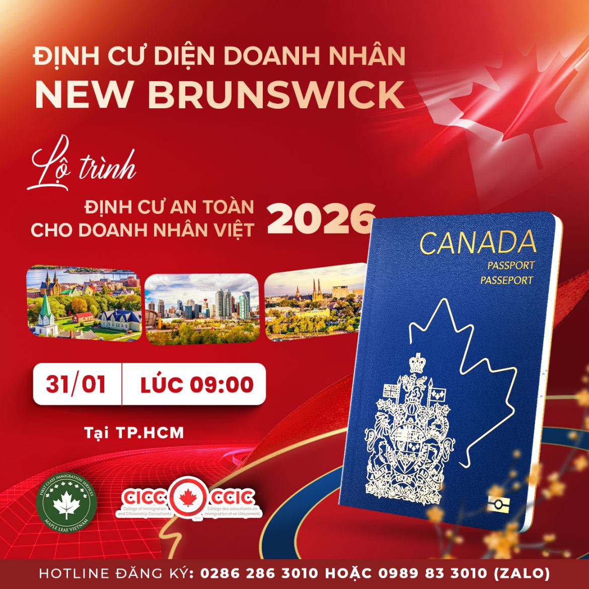Định cư diện doanh nhân New Brunswick 2026: Lộ trình PR an toàn cho người Việt